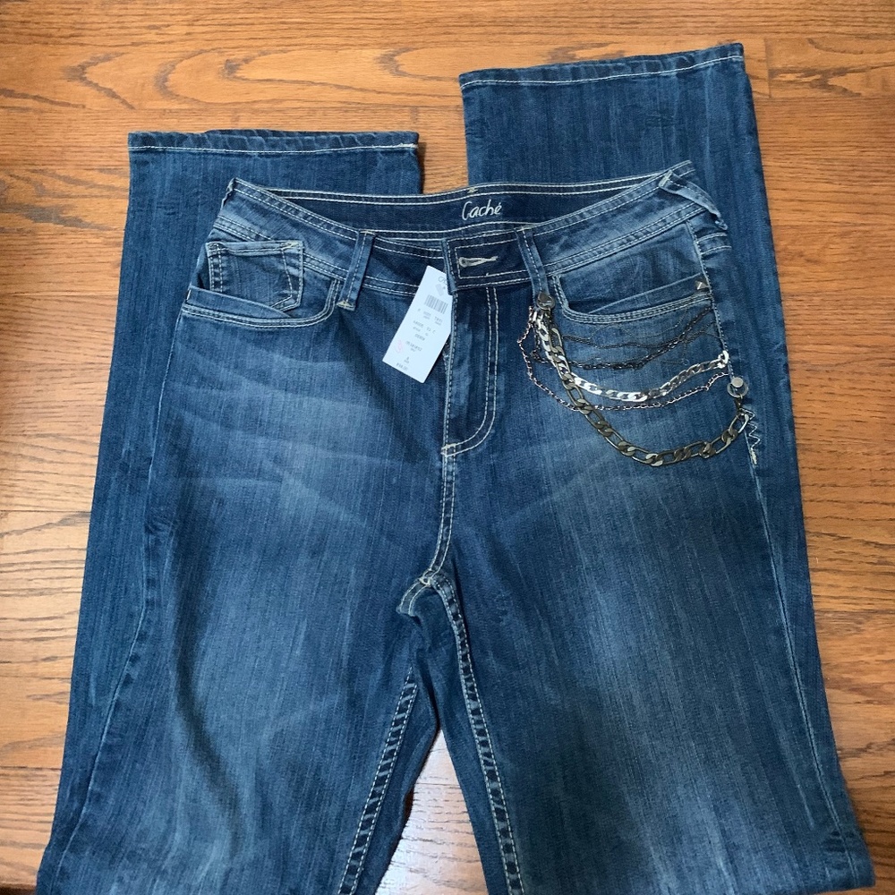 Cache - Women’s Jeans Size 8 NWT - Picture 3 of 6